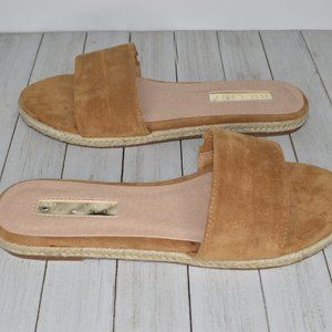 Billini Women's New Size 9 Tan and Cream Sandals